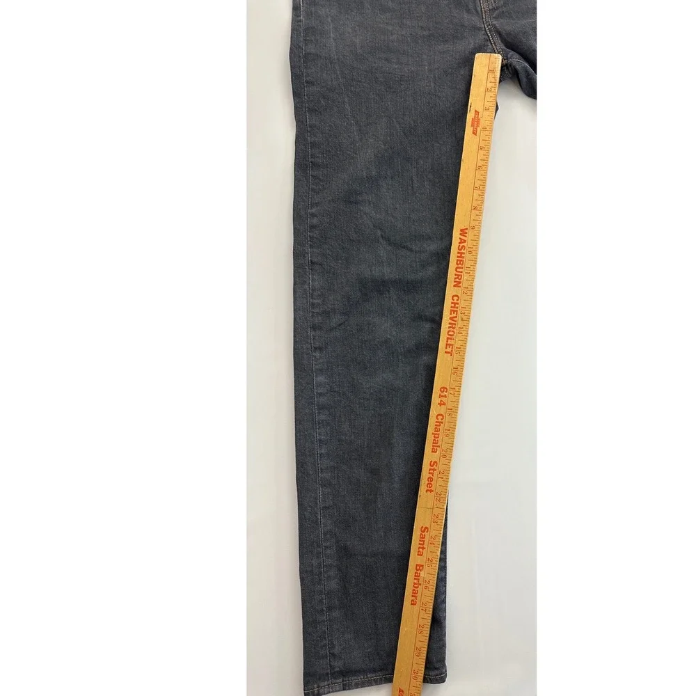 Men's Levi's 508 Slim Fit Jeans Gray Blue Wash Denim Pants Size 32x32 Casual‎